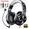 OneOdio A71D Wired Gaming Headset, Hi-Res Audio, Detachable Mic, Compatible with PC, PS4, PS5, Xbox