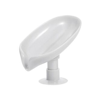 Leaf Shape Soap Box, Drain Soap Holder, Bathroom Shower Storage Dish Tray