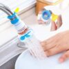 Fan Faucet Water Filter, 360° Adjustable Kitchen & Bathroom Tap Extender, Booster Shower Head Water Filter - Image 3