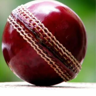 Red Leather Cricket Ball, Premium Quality, Durable & Long-Lasting